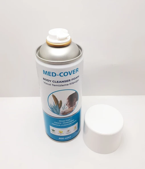 MEDCOVER VUCÜT TEMİZLEME KÖPÜĞÜ 400 ML ürün görseli