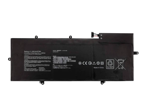 Asus VivoBook Flip TP501 ile Uyumlu Notebook Bataryası Pili - Resim 2