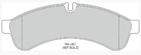 İveco Ticarı Arka Fren Disk Balata Daıly 2,3 3,0 06> Otokar Magırus Ym - Grap 93995 ürün görseli