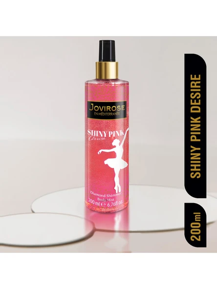 JOVIROSE BODY MIST SHINY PINK DESIRE 200 ML 3lü ürün görseli