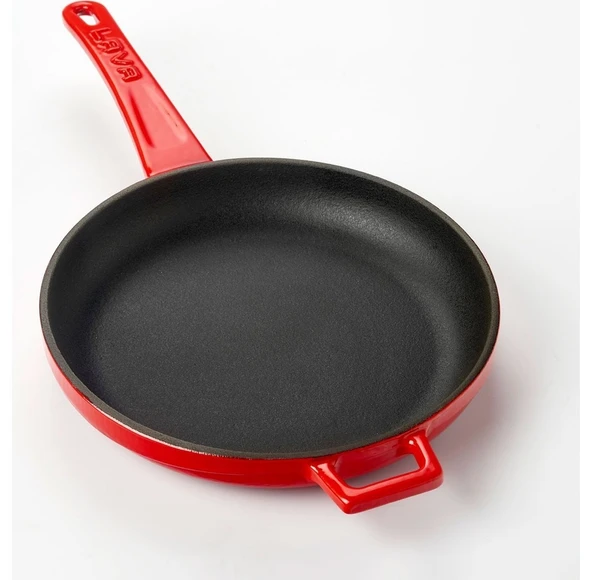 LAVA Kızartma Tavası Çap(Ø)20 Cm. Metal Kulplu Kırmızı-LV Y TV 20 K0 R ürün görseli