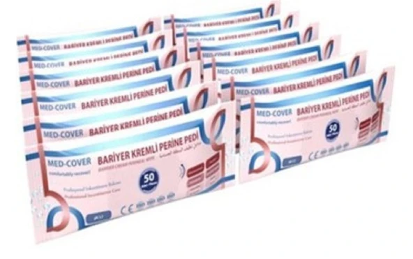 BARİYER KREMLİ PERİNE TEMİZLEME PEDİ 50'li - Resim 6