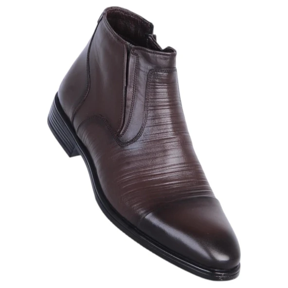 Censay 137 Kahve Antik Erkek %100 Deri Kürklü Bot ürün görseli