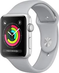 Apple Watch Series 3 GPS 38mm Gümüş Rengi Alüminyum Kasa Teşhir ürün görseli 1