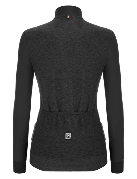 Santini Colore Puro Kışlık Termal Kadın Bisiklet Forması 2W216175RCOLORPUR0 - Resim 8