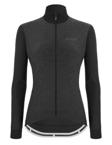 Santini Colore Puro Kışlık Termal Kadın Bisiklet Forması 2W216175RCOLORPUR0 - Resim 6