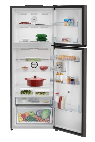 Beko 970476 MG Çift Kapılı No Frost 477lt Gri Üstten Donduruculu Buzdolabı - Resim 3