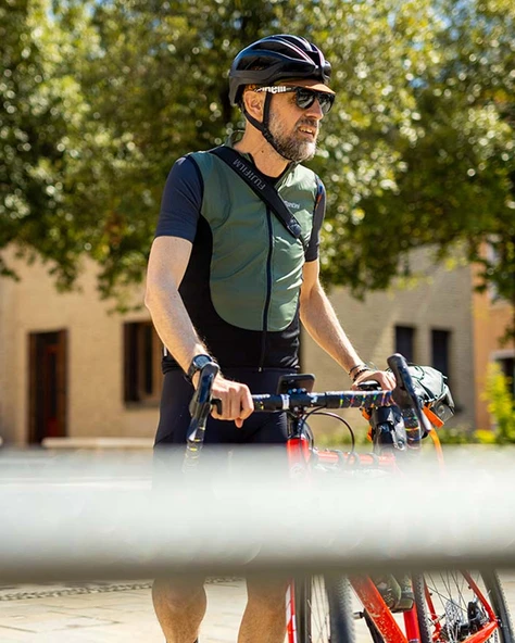 Santini Trail Terranova Rüzgarlık Yelek 0M54575TRAIL - Resim 9