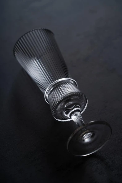 Acar ARY-08134 Lume 6 lı Ayaklı Cam Kahve Yanı Bardağı - 110 ml - 4