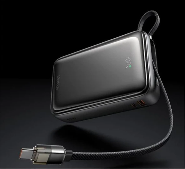 Mcdodo MC-6370 20000mAh 65W Dahili Kablolu Powerbank - Resim 2
