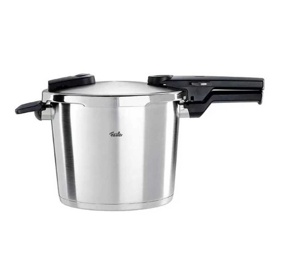 Fissler Vitaquick Premium 6Lt Düdüklü Tencere Haşlama Aparatlı - Resim 2