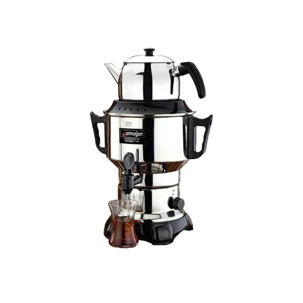 Armağan Elektrikli Çelik Semaver 4.5 Lt Armağan ürün görseli