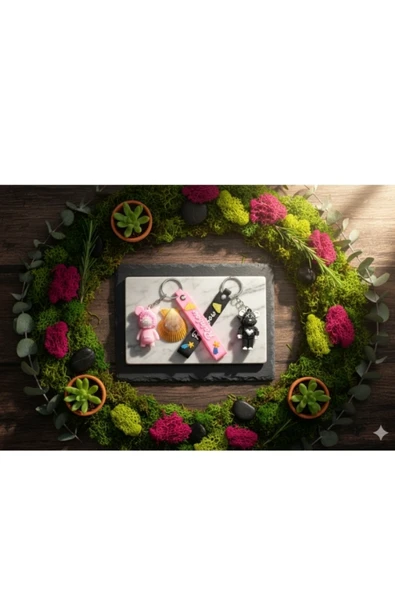 BUTİK-GAMZE12 FİGÜRLÜ SİLİKON ANAHTARLIK ürün görseli