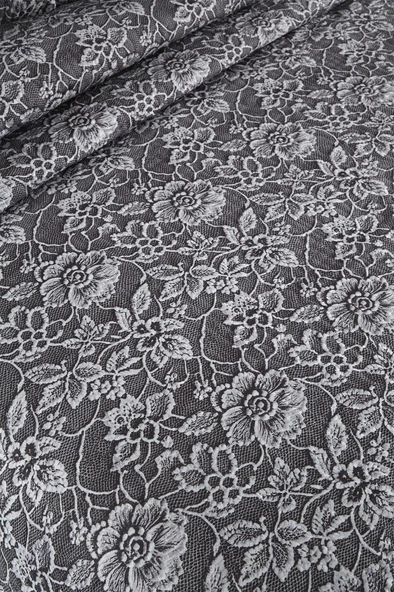 Lacella Ultrasonik Kapitoneli 5D Baskılı Çift Kişilik Pike Takımı - Resim 5