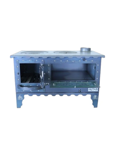 Altaş Camlı Fırınlı Karadeniz Kuzinesi Soba Şömine - Resim 4