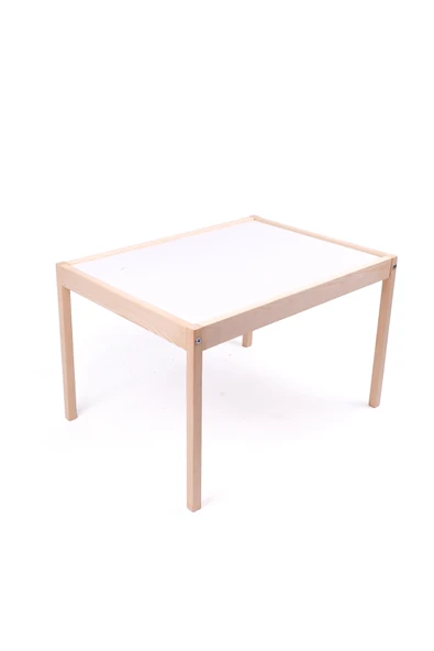 Montessori Çocuk Ahşap Etkinlik Masası - Resim 2