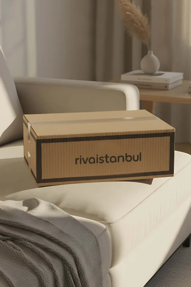 Botanical Çift Kişilik Naturel İpeksi Nevresim Takımı - Resim 7