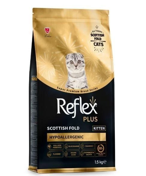 Reflex Plus Scottish Fold Yavru Kedi Maması 1,5 Kg ürün görseli