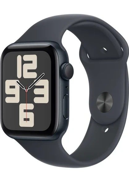 Apple Watch Se3    44mm Mıdnıght Al Mıdnıght  SB  S/M GPS  Akıllı Saat (Apple Türkiye Garantili)