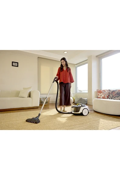 Karcher VCC 6 Cyclonex Dualcontrol BW 800 W Toz Torbasız Elektrikli Süpürge - Resim 4