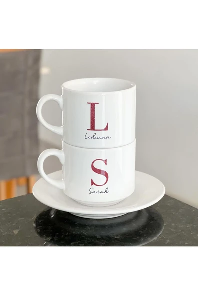 BUTİK-GAMZE12 sevgili 2 adet kahfe finçanı - Resim 2