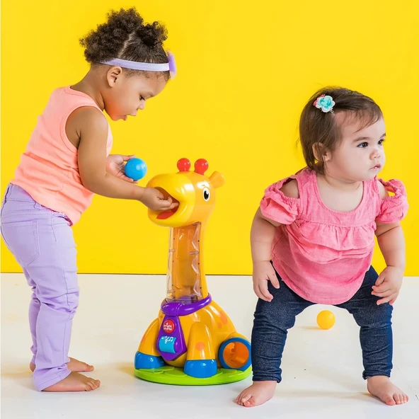 Bright Starts Döndür & Fırlat - Oyun Arkadaşım Sevimli Zürafa - Resim 4