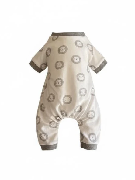 Soft Lion Köpek Tulumu | Pamuklu Penye Köpek Pijaması | Küçük Irklar İçin | Tüy Dökülmesini Azaltır - Resim 7