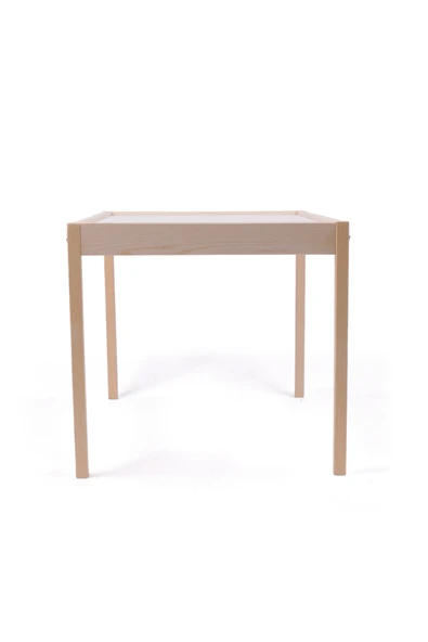 Montessori Çocuk Ahşap Etkinlik Masası - Resim 4