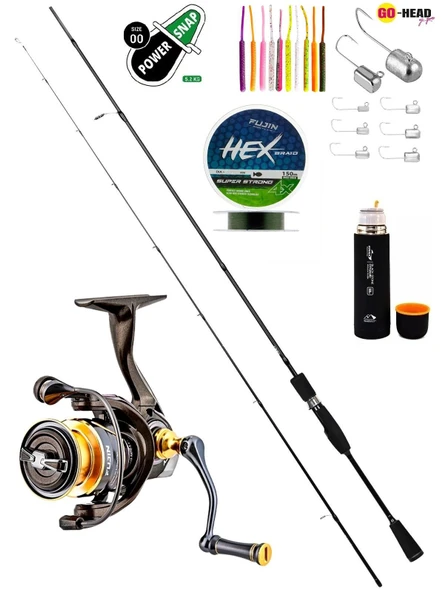 Fujin Sniper 205Cm 08-8 Gr Ajime 1500 Lrf Olta Takımı Seti (Kovea Termos Hediyeli) ürün görseli 1