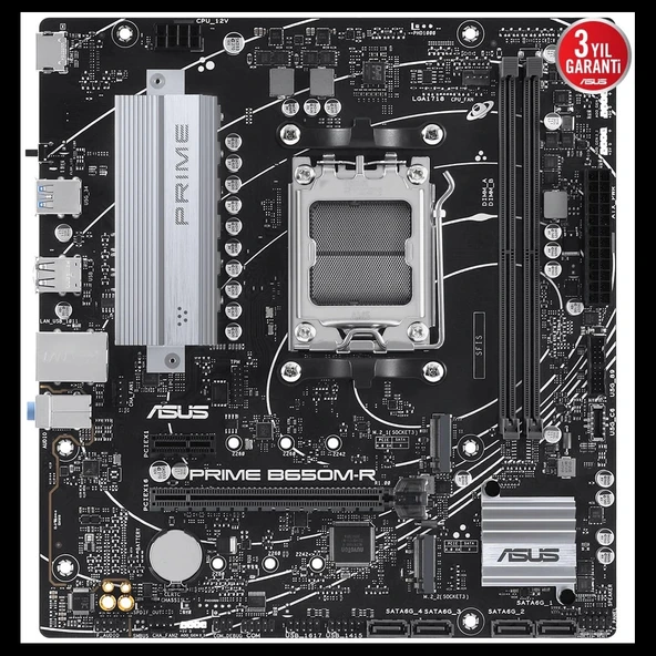 Asus Prıme B650m-r, 2xddr5, 2x M.2, Hdmı, Am5 Soket Anakart - 2