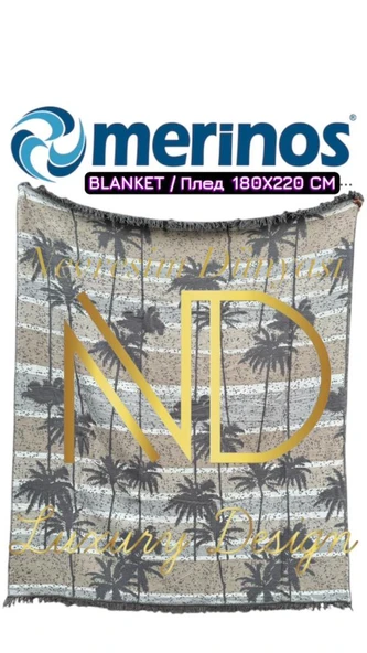 Merinos Miami Çift Kişilik Battaniye ürün görseli