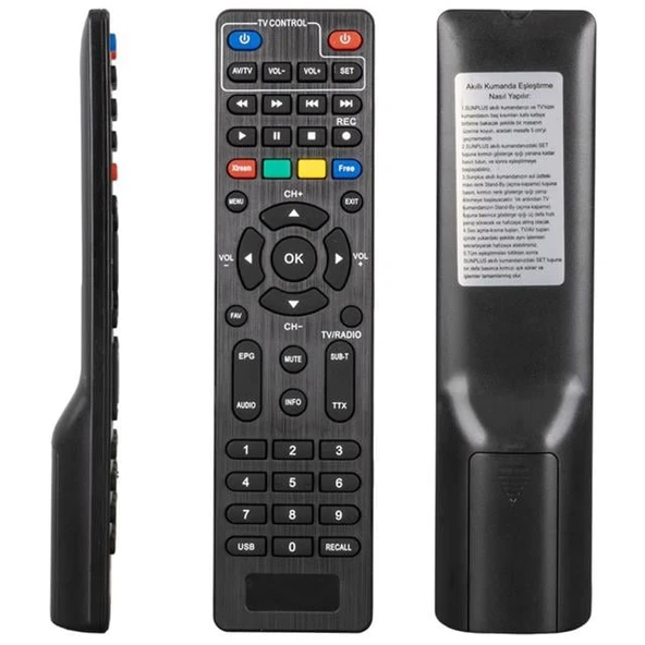 HEY 40129 Sungate Sunplus Astra Falcon FULL HD Özelli̇kli̇ Uydu Kumanda ürün görseli 1