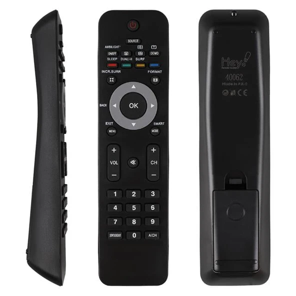 HEY 40062 RM-670C Philips Uyumlu LCD LED TV Kumanda ürün görseli 1