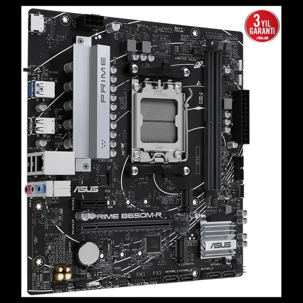 Asus Prıme B650m-r, 2xddr5, 2x M.2, Hdmı, Am5 Soket Anakart - 3