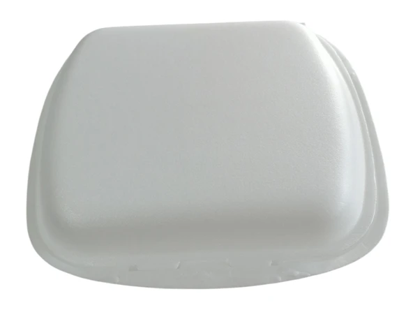 Erze Tek Göz Kapaklı Kullan-At Köpük Yiyecek-Saklama Kabı X 10 Adet - Resim 3