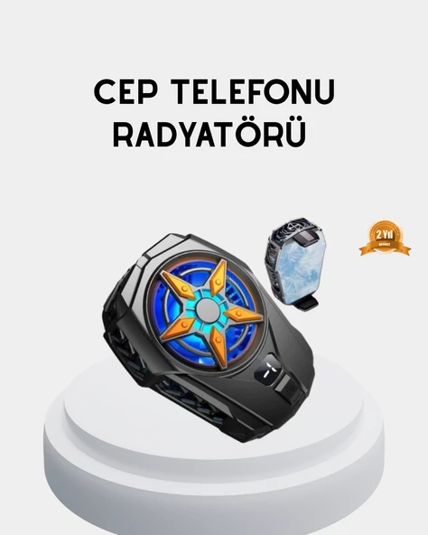 Yarı İletken Cep Telefonu Radyatörü 2 Hız Kademeli Dijital Ekranlı ürün görseli