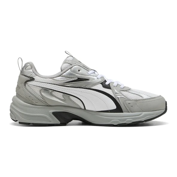 Puma Milenio Tech Unisex Gri Sneaker Ayakkabı 40262306 - Resim 6