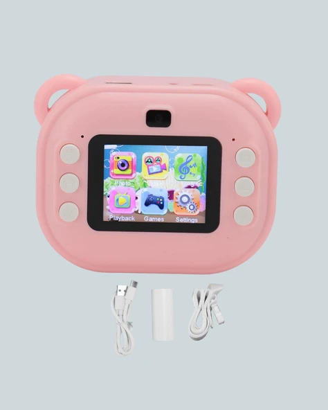 Anında Baskı Özellikli Şipşak Kamera 24MP HD Çift Lensli ve 32GB Hafızalı - Resim 5