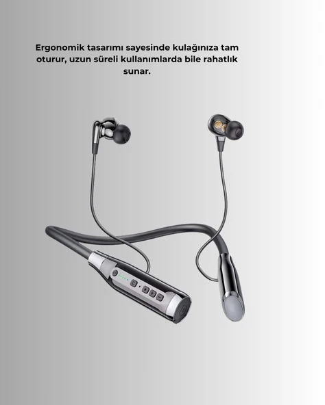Kablosuz Bluetooth Kulaklık – Uzun Ömürlü Batarya, Ergonomik Tasarım, Gürültü Engelleyici - 3