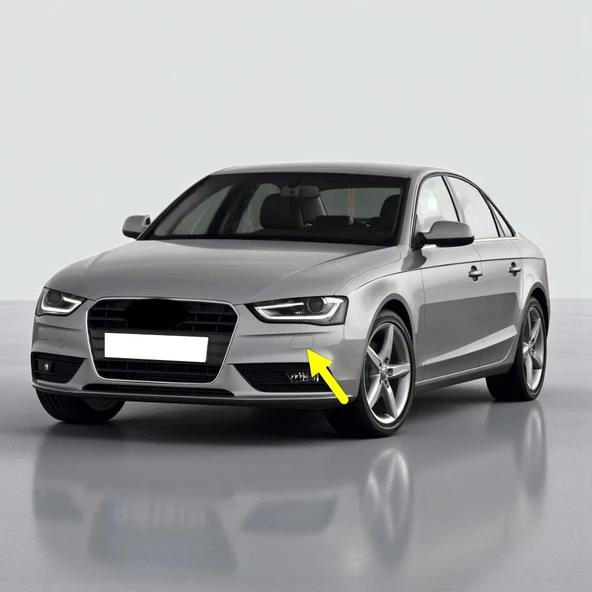 Audi A4 2013-2014-2015 Ön Tampon Sol Far Yıkama Kapağı 8K0955275C ürün görseli