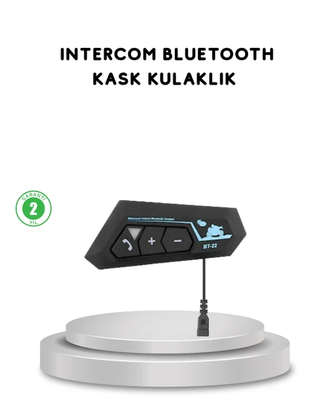 BT22 Kask Bluetooth Kulaklık 5.0 Gürültü Engelleyici ve Eller Serbest Kullanım ürün görseli