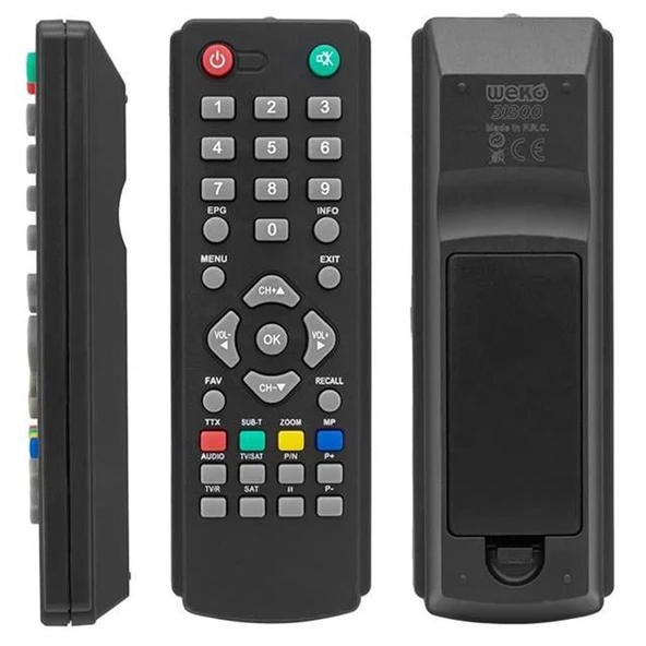 HEY 40125 Trident Yeni̇ Botech 7000 Uyumlu Uydu Kumanda ürün görseli 1