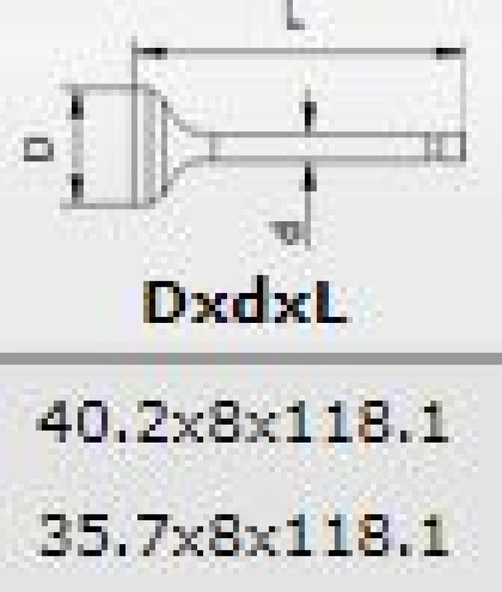İsuzu Ticarı Subap Emme/egzoz Takım (0.50) 8v İsuzu 4jb1 4ja1 Nkr13 Nkr55 Nkr71 Tfr24 - Gunes 2332-2333-050 ürün görseli 1