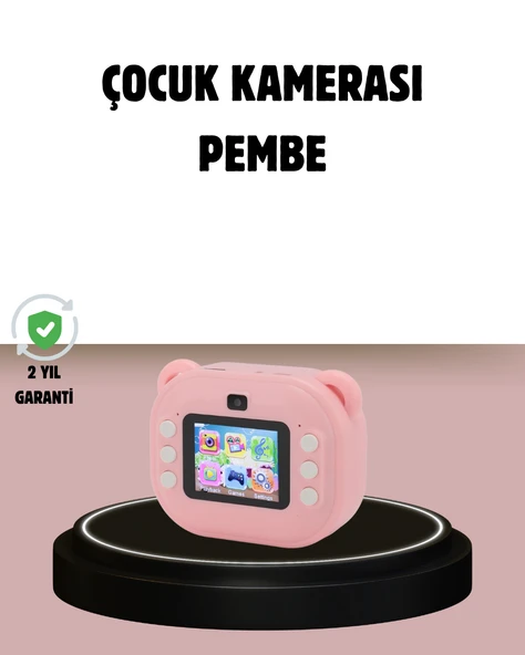 Anında Baskı Özellikli Şipşak Kamera 24MP HD Çift Lensli ve 32GB Hafızalı ürün görseli