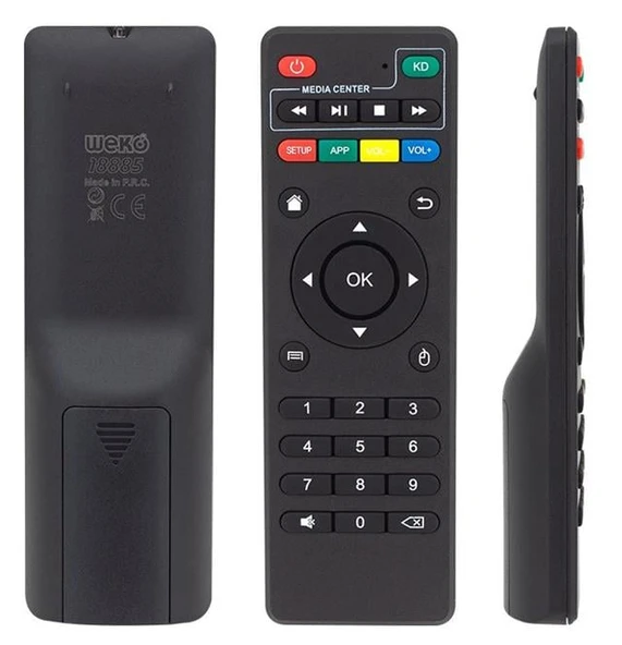 HEY 40155 Magbox X96 T96 X100 X200 Android Box Mini Uyumlu Kumanda - Resim 2