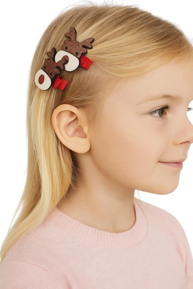 Yeniyıl Yılbaşı Temalı Toka - 2li ürün görseli 1