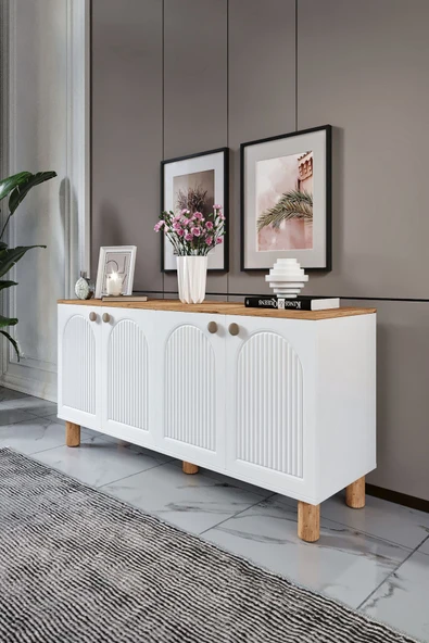 Venüs Vns Moduler Duru Mdf Mebran Kapak Bohem Konsol - Resim 2