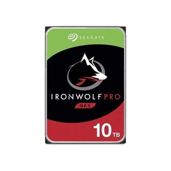 10 Tb Seagate 3.5 Ironwolf Pro Sata3 7200rpm 256mb St10000nt001 (5 Yıl Resmı Dıst Garantılı) ürün görseli
