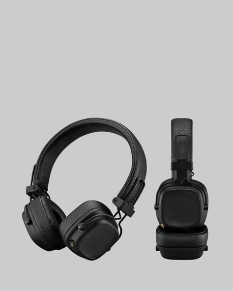 Kablosuz Kulak Üstü Bluetooth Kulaklık Güçlü Bas ve Katlanabilir Tasarım - 4