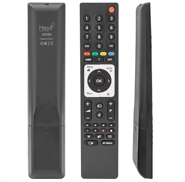Hey Arçelik Beko Grundig 3D Metalik Göbek Guıde Tuşlu TS4187R-2 Lcd Kumandası ürün görseli